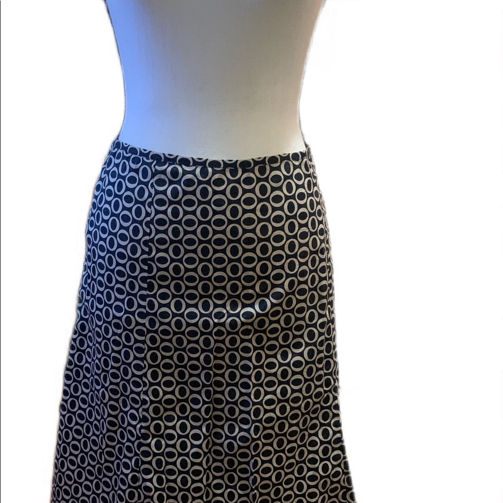 Gap Skirt size 10 Blue & Cream